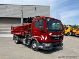 MAN TG-L 8.190.4x2 BL 2-Achs Kipper Kran Hiab 078