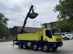 iveco Stralis AD340T41  8x4 *KLIMA*PENZ 10.83H Kran*
