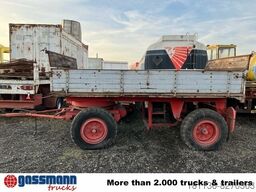 Gummiwagen 3-Seiten-Kippanhänger