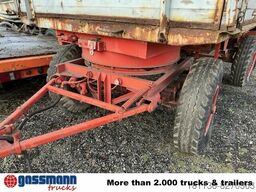 Gummiwagen 3-Seiten-Kippanhänger