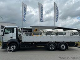 MAN TGS 26.360 LL/Pritsche 7,10 m/Lenkachse/ 108 tkm
