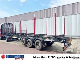 Schwarzmüller 3-Achs Holzauflieger, Liftachse, MEHRFACH