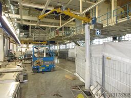 Zasche Demag KSL-L 15Kg L 3m + L12 2,8m 2x Manipulator 12 + 15 Kg + Demag D-PB55