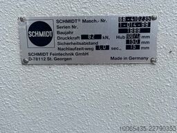 SCHMIDT Technology HydroPneumaticPress Nr. 68 mit KPS-SPS
