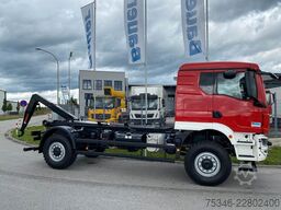 MAN TGM 18.250 4x4 /Abroller/Hiab/NL 9,3 to/3-Sitze