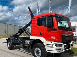 MAN TGM 18.250 4x4 /Abroller/Hiab/NL 9,3 to/3-Sitze