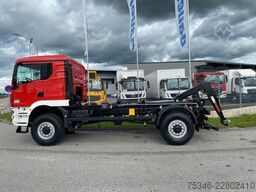 MAN TGM 18.250 4x4 /Abroller/Hiab/NL 9,3 to/3-Sitze