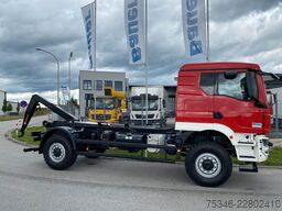 MAN TGM 18.250 4x4 /Abroller/Hiab/NL 9,3 to/3-Sitze