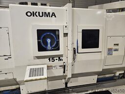 Okuma LU 15 M U1000 MM + bar feeder TwinTurret