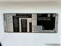 SCANIA S660 NGS V8 6X2 50 CC FRIGO COMBI FULL OPTIONS S