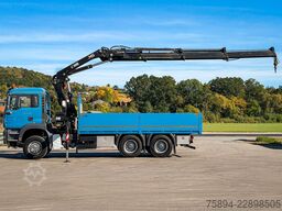MAN TGA 26.390 * PRITSCHE 5,50 m * 6x4 * KRAN/ FUNK!