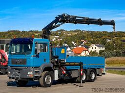 MAN TGA 26.390 * PRITSCHE 5,50 m * 6x4 * KRAN/ FUNK!