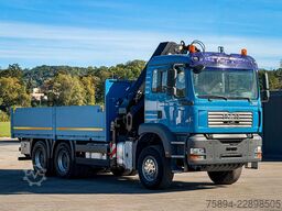 MAN TGA 26.390 * PRITSCHE 5,50 m * 6x4 * KRAN/ FUNK!