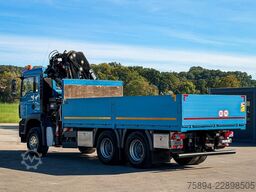 MAN TGA 26.390 * PRITSCHE 5,50 m * 6x4 * KRAN/ FUNK!