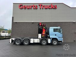 MAN TGA 35.480 8X6 H BL TREKKER-BAKWAGEN +PALFINGER...