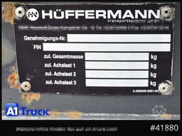 Hüffermann HSA 1870  LS, Luft, BPW, Scheibenbremse