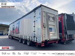 DINKEL 3-Achs-Sattelanhänger, Pritsche+Plane, LBW