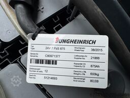 Jungheinrich EFG113 + Ladegerät 3698 (ist hinter 3699) --EK