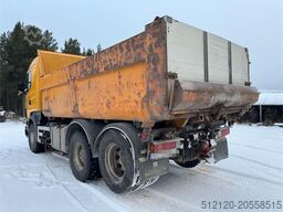 Scania R500 Tipper Truck, Snow Plow Equipped, with Underb