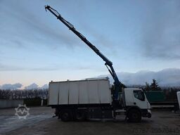 VOLVO FE 320 6x2/4 Abroller mit Cont. + Kran HMF 1820