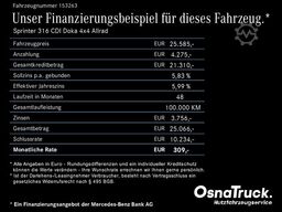 MERCEDES-BENZ Sprinter 316 CDI Doka 4x4 Allrad Klima, AHK 3,5t