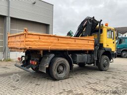 MAN F2000 19.343 FAK 2-Achs Allradkipper Kran
