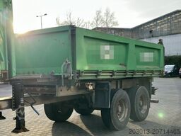 SCHMITZ CARGOBULL Gotha ZKD 18 Tandem Kipper Anhänger 2 Achse