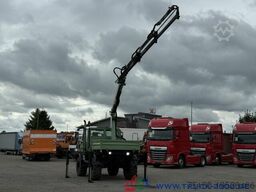 Unimog U 1400 Kran PK 7000B Kran 5+6 Steuerkreis + AHK