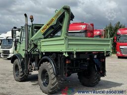 Unimog U 1400 Kran PK 7000B Kran 5+6 Steuerkreis + AHK