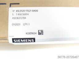 Siemens 6SL3120-1TE21-0AD0 Single Motor-Module SN T-R16136914