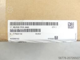 Siemens 6SL3120-1TE31-3AA3 Single Motor Module SN:T-P56231193 - ! -
