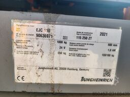 Jungheinrich EJC 110 li-ion 2.5m/ 1563mh/ 2021y