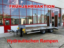 Möslein TT21-6,5 hydr  21 t Tandemtieflader, hydr. Rampen, NEU