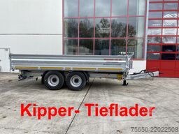 Möslein TTD 14 Schwebheim  14,4 t Tandemkipper Tieflader Breite Reifen-- Neufahrzeug --