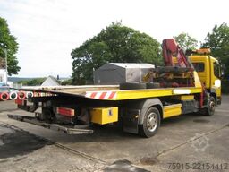 MERCEDES-BENZ 1223 L Atego TISCHER Schiebeplateau Kran Brille