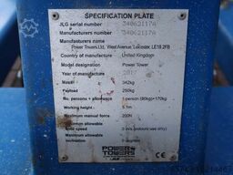 JLG Power Tower Electric, 5.10m Working Height, 250kg