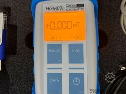 MAGSYS HGM09s Gaussomierz Miernik pola magnetycznego komplet MAGSYS HGM09s Gaussomierz Miernik pola magnetycznego komplet