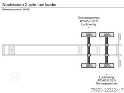 Nooteboom 2 axle low loader