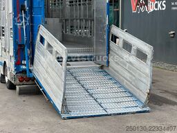 PEZZIOLI RBA31 3.Stock Viehanhänger, Hubdach, Tränke