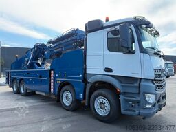 MERCEDES-BENZ Arocs 4153 8x4 Crane / Grua MPG 220 TM7 Winch
