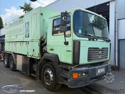 MAN 33.414 6X4 Steel springs, RVS tank