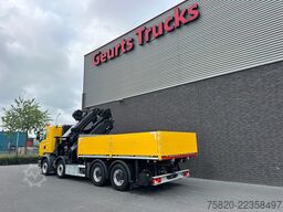 Scania G450 8X4 BAKWAGEN + PALFINGER PK 110002 = JIB P...