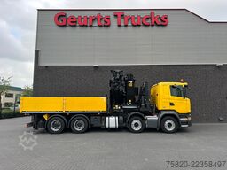 Scania G450 8X4 BAKWAGEN + PALFINGER PK 110002 = JIB P...