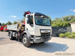 DAF LF 290 MEILLER Kipper KRAN 13m FUNK AHK