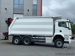 MAN TGS 28.480 6x4-4 Kran EPSILON Q170L115 MULDE