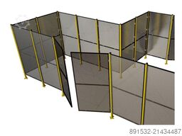 Schutzzäune Schutzzäune Maschinen-Schutzgitter