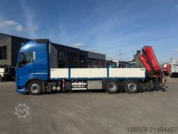 VOLVO FH 500 6x2 Container Pritsche Fassi F455 Kran