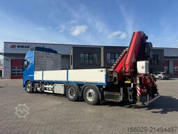 VOLVO FH 500 6x2 Container Pritsche Fassi F455 Kran