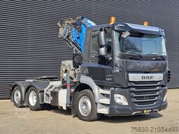 DAF CF 430 6x2*4 / 24 t/m CRANE / KRAN / GRUA