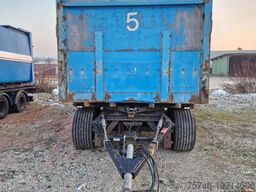 Krone 6 x Jumbo Lafette m. Pritsche+Bordwände 1.18m ...